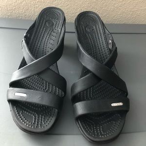 Crocs high heel sandal